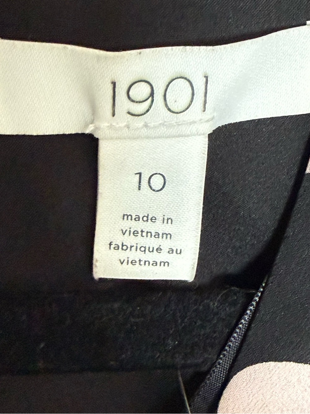 NWT 1901 Nordstrom Polka Dot Faux Wrap Midi Dress Smocked Cuff Long Sleeve 10 - Picture 5 of 13